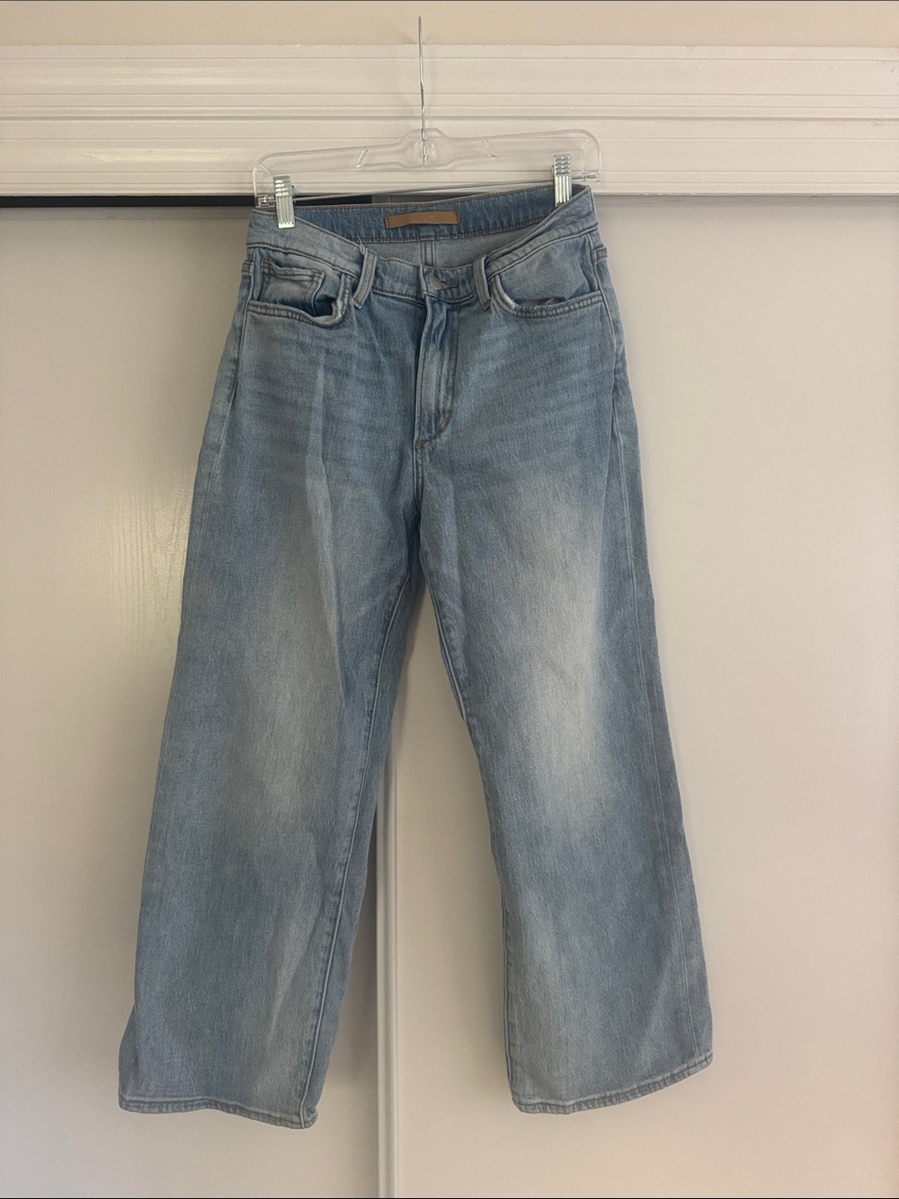 Joe’s Jeans The Blake High Rise Wide Leg Crop Light Blue Women's Jeans